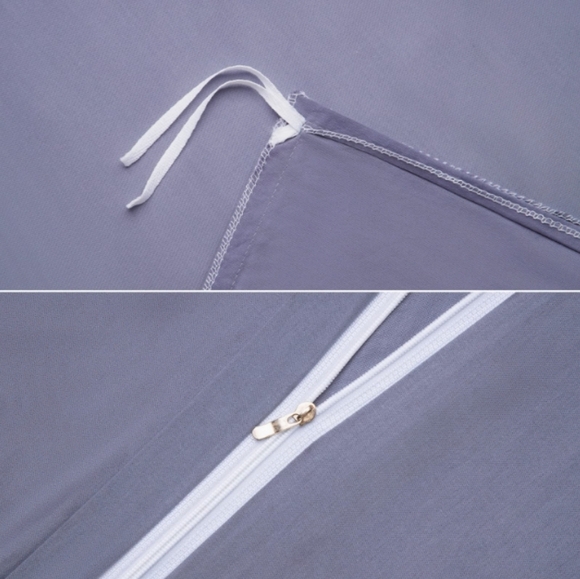 BedStory Queen Duvet Cover Set 3pc 100% Cotton NWT - Picture 5 of 7